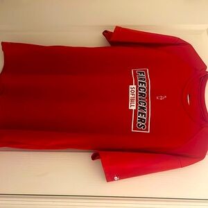 Firecrackers softball adult medium starter dri-fit